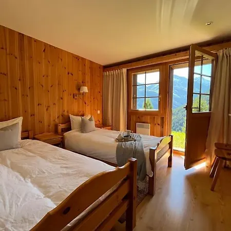 Cosy Ski Chalet In Dağ evi Grimentz